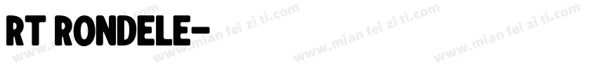 rt rondele字体转换